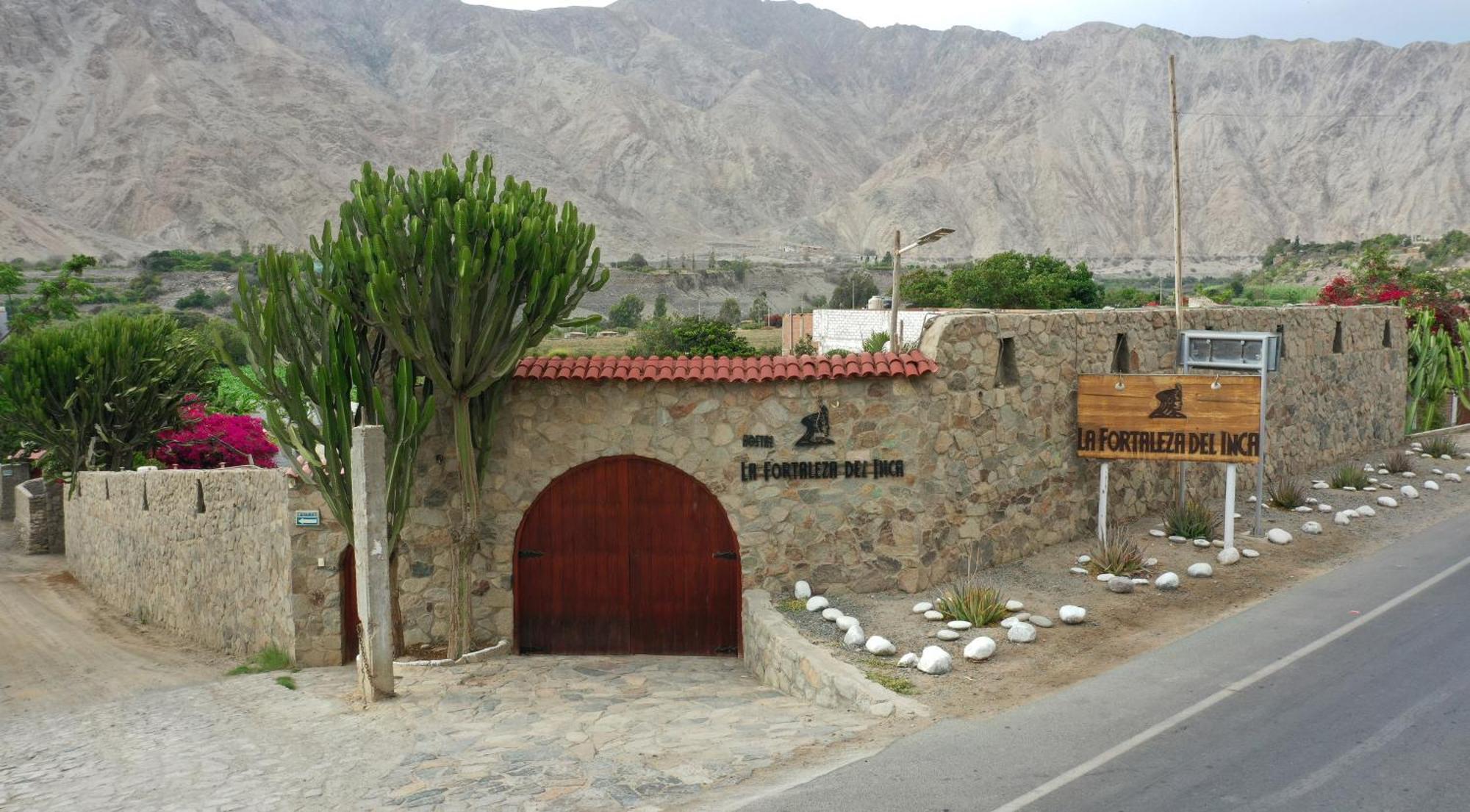 La Fortaleza Del Inca Lunahuaná Eksteriør billede